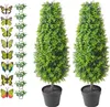 SucceBuy 36 Zoll künstlicher Buchsbaum-Formschnittbaum, 2 Produktbild-Vorschau 1