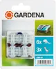 Gardena 4089-20, Przyłącze węża, Plastik, Czerwony Podgląd zdjęcia produktu 12