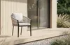 Stapelbarer Gartenstuhl Elvira | Schwarz & Beige | 2er Set Produktbild-Vorschau 2