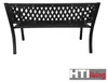 Gartenbank Venera 119x75x50 cm Sitzhöhe 41 cm belastbar bis Produktbild-Vorschau 5