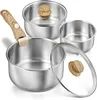 KOCH SYSTEME CS 6-teiliges Stielkasserollen-Set, 1,4 l, 2 Produktbild-Vorschau 1