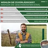 Geflecht EUROPLAST 1, 1500/100x50/2,20 mm, grün, RAL 6005, Produktbild-Vorschau 6