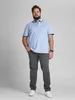 Jack & Jones 12143859, Blauw, XXXL, Katoen, Niet bleken, Productafbeelding-voorbeeld 4