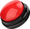 A close-up, angled view of a red and black communication button for pets. Náhľad obrázku produktu