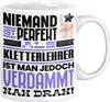 Kletterlehrer Geschenk Tasse Lustige Geschenkidee für Produktbild-Vorschau 1