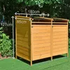 Mülltonnenverkleidung Braun Doppelbox 2x 120L oder 240L Produktbild-Vorschau 6