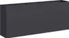 vidaXL Bac à plantes noir 200x40x80 cm Acier laminé à froid Voir les images du produit 1