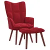 VidaXL 328067, Samt, Rot, Schaum, 615 mm, 690 mm, 955 mm Produktbild-Vorschau 9