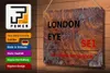 Blechschild London 30x20cm Westminster London Eye SE1 Produktbild-Vorschau 4