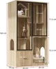 A diagram of a multi-level cat house with dimensions indicated by text and arrows. Náhled obrázku produktu