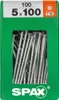 Set 100 viti SPAX Torx in acciaio a testa svasata, Diam.5 Anteprima dell’immagine prodotto 3