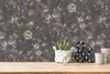 Vliestapete 38636-1 Natural Living Blütenranke schwarz Produktbild-Vorschau 7