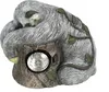 Tier Figur in Stein-Optik Faultier mit LED Licht 41 x 31cm Produktbild-Vorschau 1
