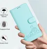 Kožené pouzdro pro Samsung Galaxy A15 5G/4G, sladká kočka Náhled obrázku produktu 5