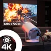 Mini vidéoprojecteur portable Correction trapézoïdale 4K Voir les images du produit 6