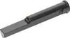 A black vacuum cleaner crevice tool attachment. Produktbild-Vorschau