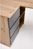 Rohový psací stůl BEGA artisan dub/grafit Náhled obrázku produktu 6
