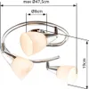 Globo Lighting Strahler Metall verchromt, 3x E14 Produktbild-Vorschau 3