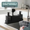 Organizer do zlewu eluno z powierzchnią Soft-Touch, Podgląd zdjęcia produktu 2