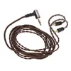 A close-up of an audio cable with a 3.5mm angled connector and two smaller connectors at the other end. Náhled obrázku produktu