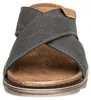 Fischer Herren Pantolette Kreuzriemen Patch 566660, Produktbild-Vorschau 4