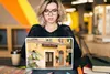 MuchoWow® Laptop Aufkleber Sticker Cover Rom - Restaurant - Produktbild-Vorschau 5