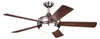 Deckenventilator Ursa Nickel gebürstet Flügel Silber / Produktbild-Vorschau 7