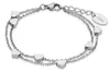s.Oliver 2018830 Mädchen Armband Herzen Edelstahl Silber 16 Produktbild-Vorschau 1