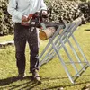 JOIEYOU Tréteau de sciage pliable Tréteau de sciage en bois Voir les images du produit 4