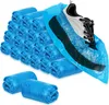com-four® 200x Einweg Überziehschuhe 3g je Überzieher - Produktbild-Vorschau 1