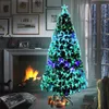 LZQ Arbre de Noël en PVC Artificiel 210 cm avec LED fibre Voir les images du produit 11