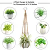2er Set Makramee Blumenampel Baumwollseil Hängeampel Produktbild-Vorschau 4