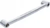 A silver metal tool with two cylindrical ends connected by a bar. Anteprima dell’immagine prodotto
