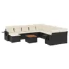 The Living Store 12-tlg. Garten-Sofagarnitur mit Kissen Produktbild-Vorschau 3