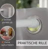 tinycurtains Türvorhang 200x150cm mit Teleskopstange Produktbild-Vorschau 5