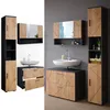 Badmöbel-Set Vicco Irma Goldkraft Eiche/Anthrazit 3 Teile, Produktbild-Vorschau 2