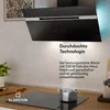Klarstein Alina 90 Dunstabzugshaube - 600 m³/h, Touchpanel, Produktbild-Vorschau 3