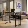 Mobilný skladací stôl Spacetronik 120x58 cm čierny na Náhľad obrázku produktu 8