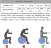 MOVIT Gymnastický míč s nožní pumpou, 75 cm, černý Náhled obrázku produktu 4