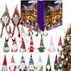 Weihnachtsgnom-Adventskalender mit 24 Plüschgnomen – 24 Produktbild-Vorschau 1