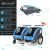 KESSER® Kinderanhänger Fahrradanhänger Sport-RX 2 in 1 Produktbild-Vorschau 7