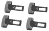 4 Teile/satz Autositz Sicherheitsgurt Stopper Schnallen Produktbild-Vorschau 3
