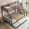Etagenbett mit 2 Liegeflächen, Treppe, Regal, Schrank und Produktbild-Vorschau 1