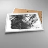 Gerahmtes Poster - Weißer Rahmen - Frau Linie Kunst. - Produktbild-Vorschau 3