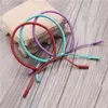 Uni-Armband, einfarbig, handgefertigt, Seil, geflochten, Produktbild-Vorschau 7