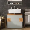 Mobile sottolavabo per bagno Vicco Eden Grigio 70 x 64.5 cm Anteprima dell’immagine prodotto 1