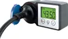 A close-up shot of an electrical plug with an integrated energy meter. Anteprima dell’immagine prodotto