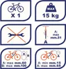 Portabici/portabici da tetto/portabici SAGITTAR con Anteprima dell’immagine prodotto 3