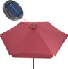 Kingsleeve Ombrellone da Giardino con LED Ø330cm Parasole Anteprima dell’immagine prodotto 4