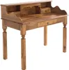Exklusiver Sekretär HEMINGWAY L Sheesham Massivholz 115cm Produktbild-Vorschau 9